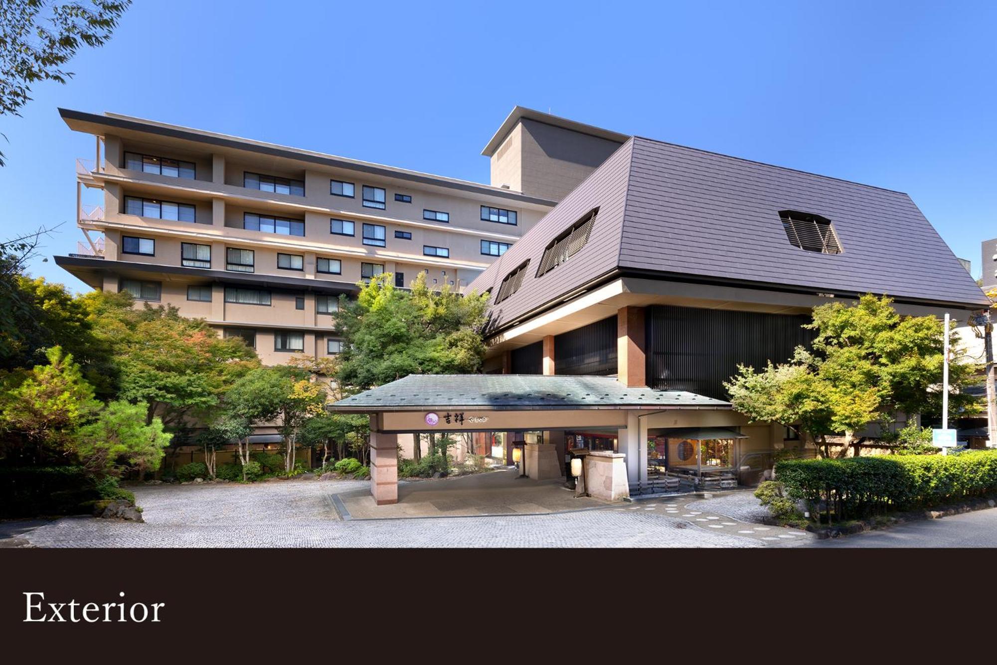 Yamanaka Onsen Kissho Yamanaka Hotell Kaga  Exteriör bild