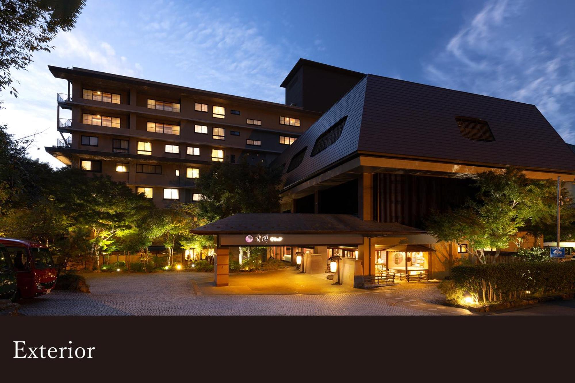 Yamanaka Onsen Kissho Yamanaka Hotell Kaga  Exteriör bild