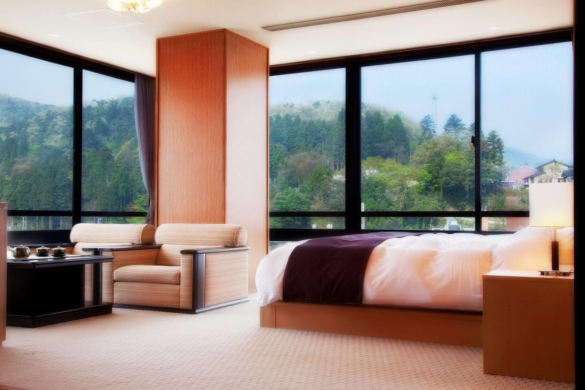 Yamanaka Onsen Kissho Yamanaka Hotell Kaga  Exteriör bild