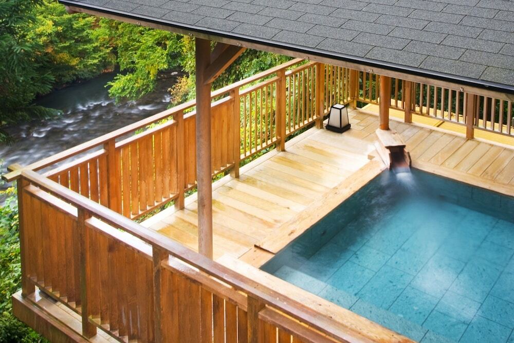 Yamanaka Onsen Kissho Yamanaka Hotell Kaga  Exteriör bild